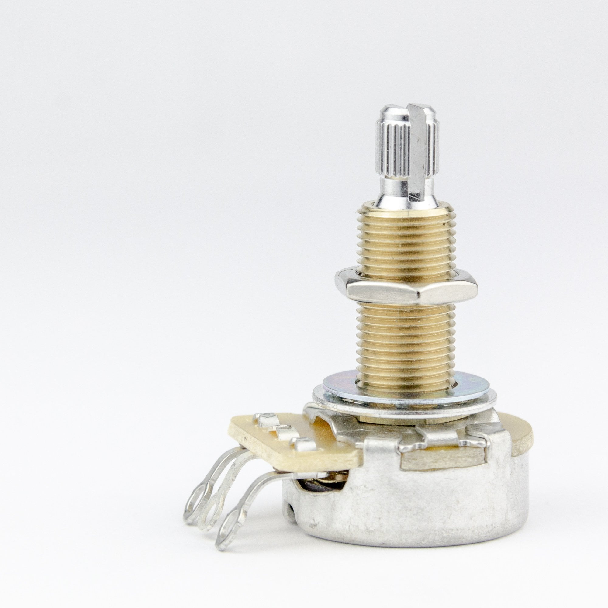 CTS USA 500k Potentiometer: Long Shaft, Audio Taper - Ideal for Guitarists!