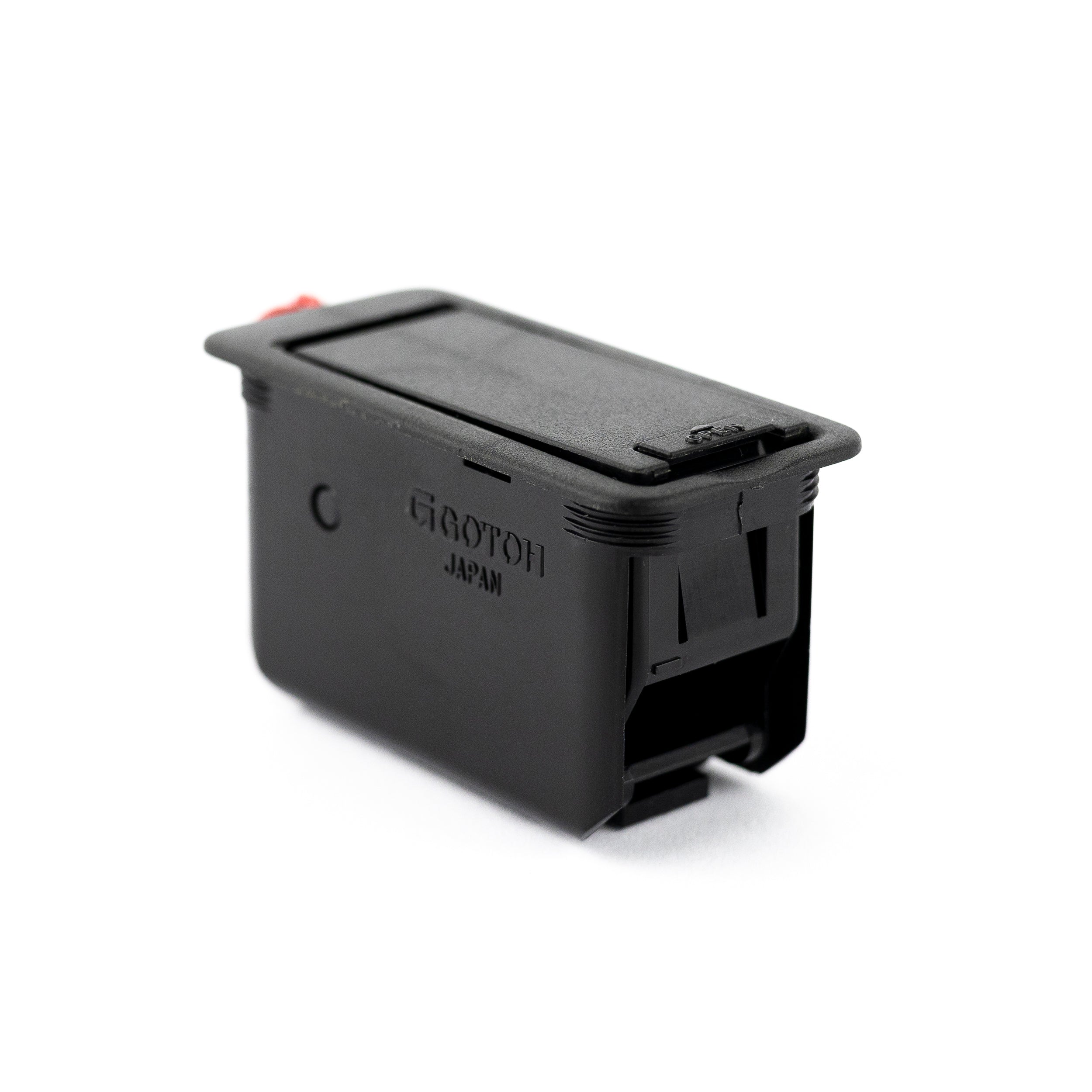 Allparts EP-2928-023: Unleash Your Device's Power with this Top-Mount 9-Volt Battery Compartment with Access Door!