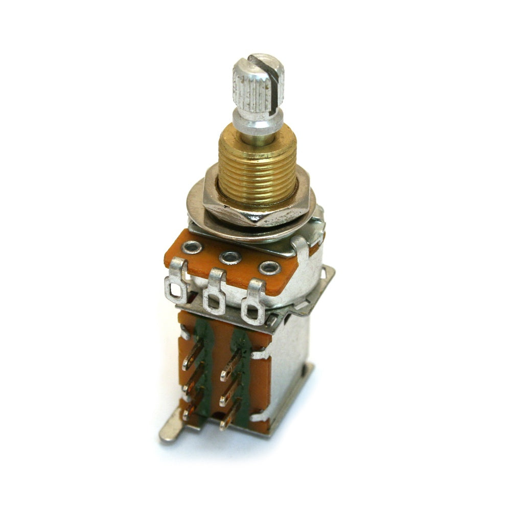 AllParts EP-0296-000 Potentiometer: 500K Audio (LOG) with Push/Push Magic!
