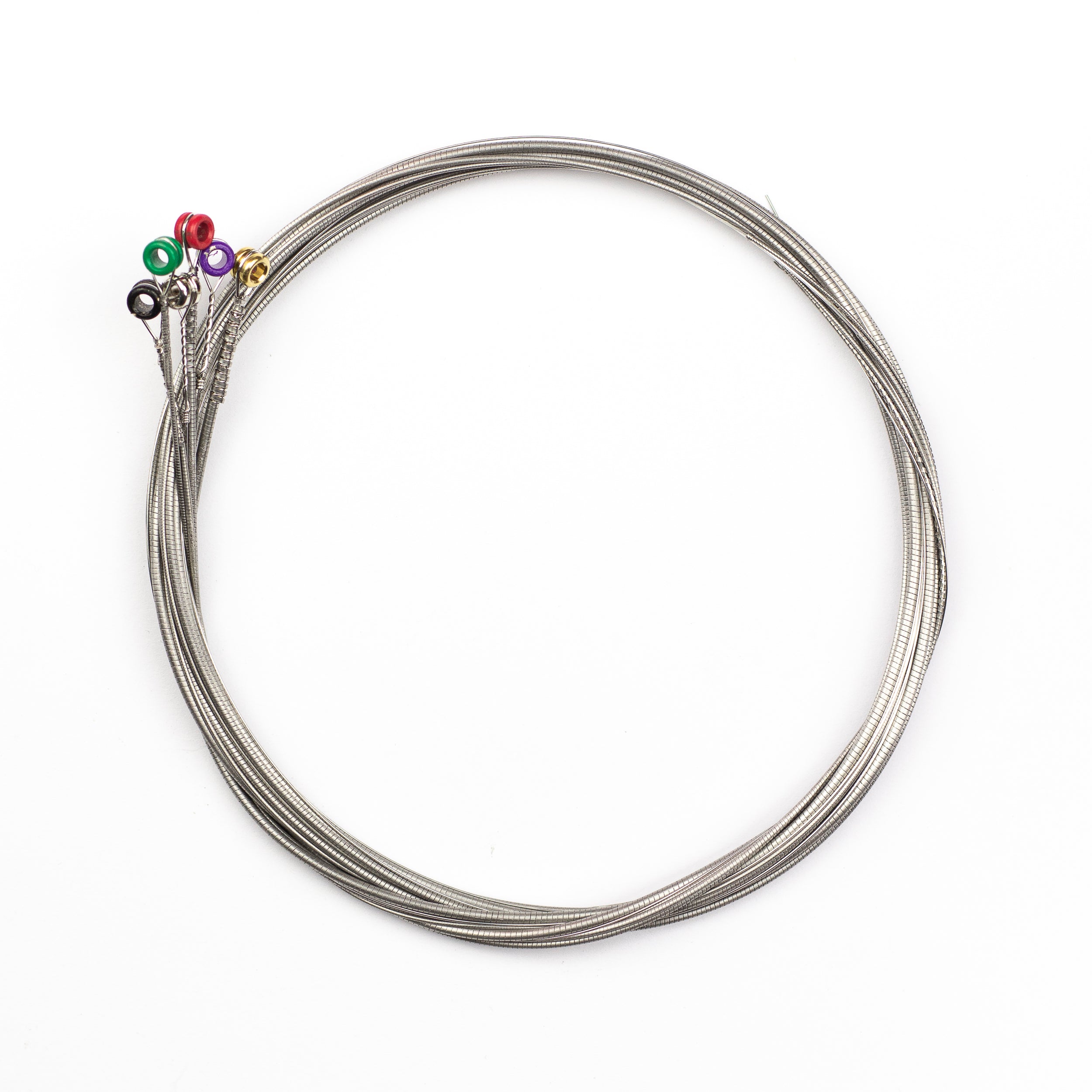 D'Addario ECG24-7 Flatwound Chromes Steel 11-65 Electric Guitar Strings: 7-String Jazz Light - Unleash Your Tonal Magic!