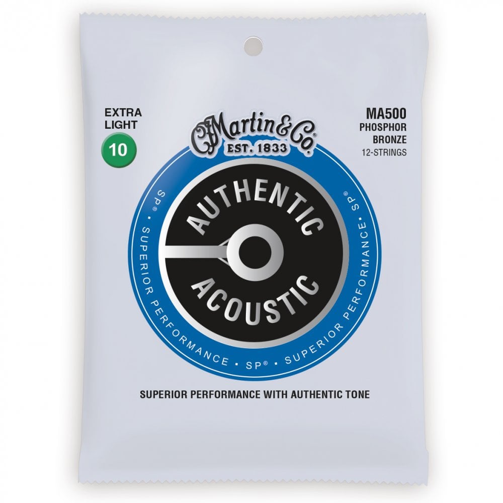 Martin Authentic Acoustic SP Phosphor Bronze 12-String 10-47: The Ultimate Acoustic Guitar Strings