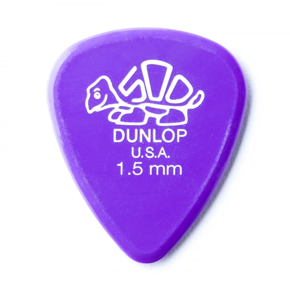 Jim Dunlop Delrin 500 Standard 1.5mm Guitar Picks - 12-Pack: The Ultimate Choice for Guitarists