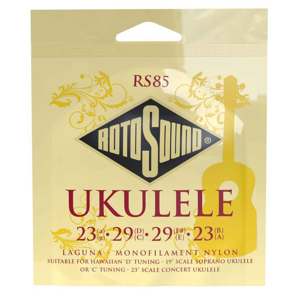 Rotosound RS85 Laguna Monofilament Nylon Medium Ukulele Strings - Exceptional Sound!