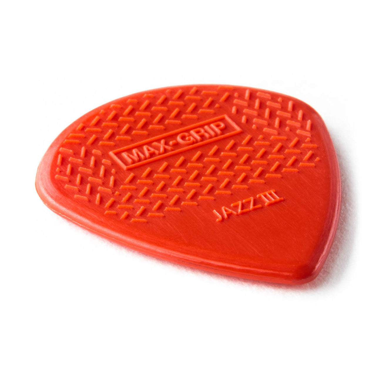 Jim Dunlop Red Nylon Jazz 3 Max-Grip Guitar Picks - 6-Pack: Elevate Your Guitar Playing!