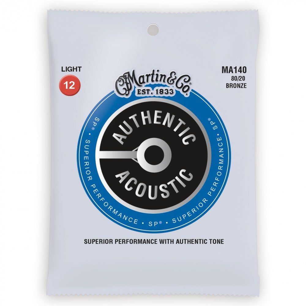 Martin Authentic Acoustic SP 80/20 Bronze 12 - 54: The Ultimate Acoustic Guitar Strings
