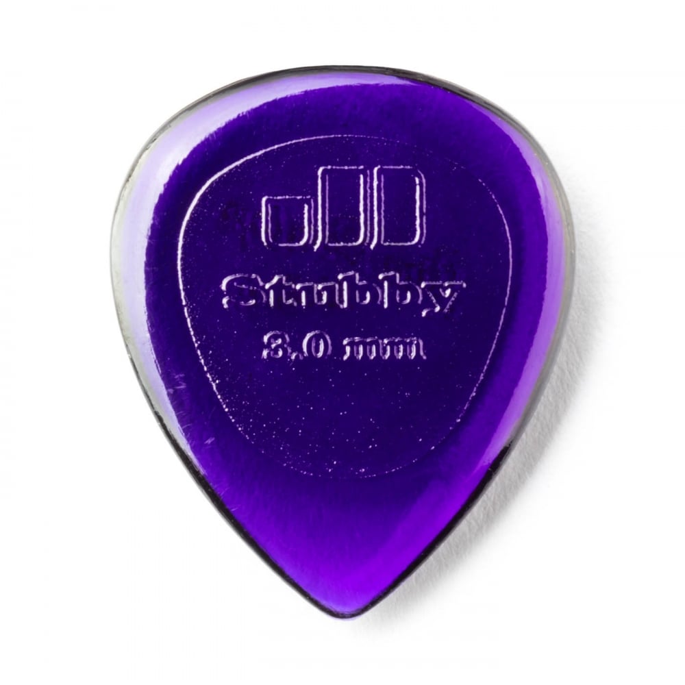 Jim Dunlop 3mm Small Stubby Jazz Guitar Picks - 6-Pick Player Pack