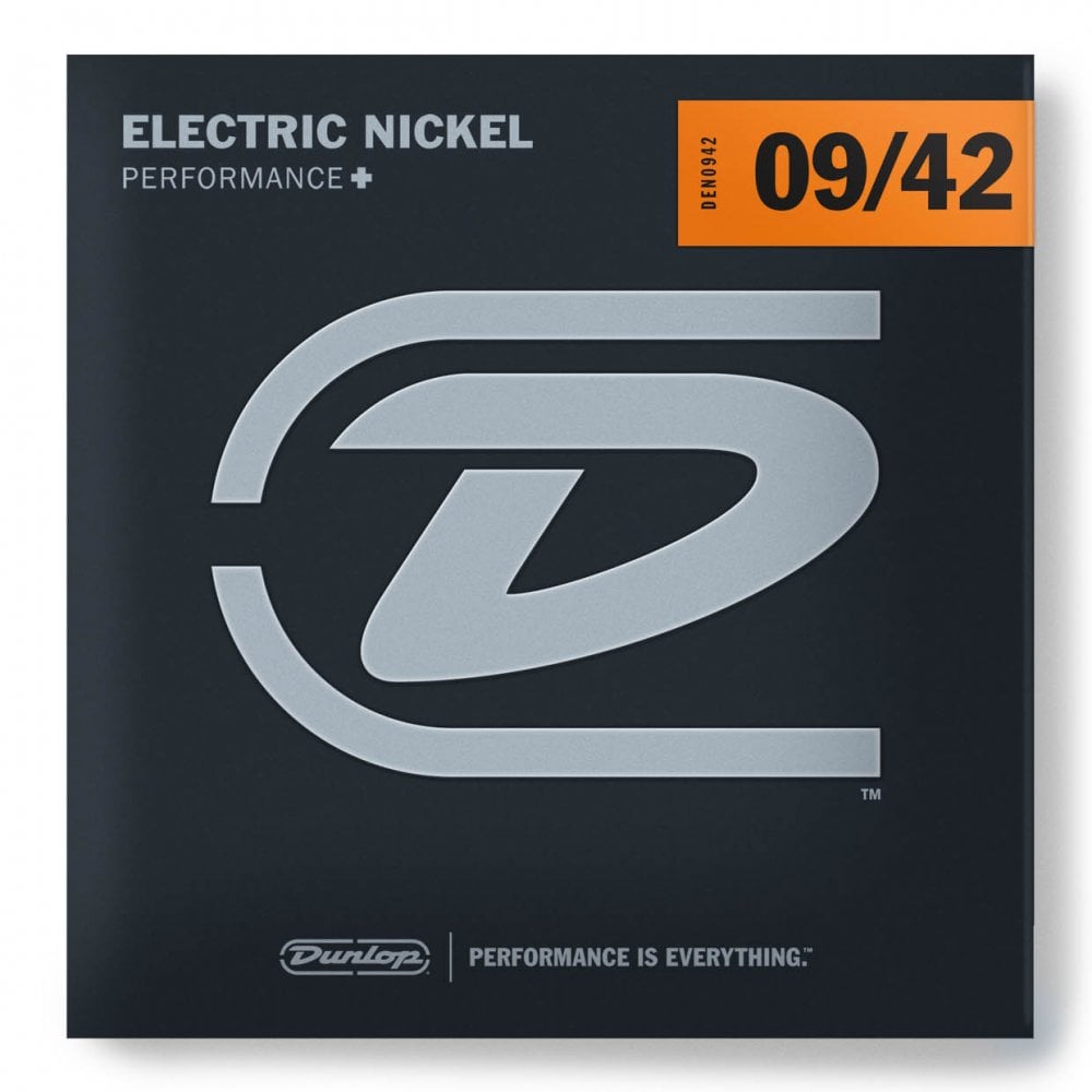 Jim Dunlop Performance+ 9 - 42 Electric Guitar Strings: The Ultimate Choice for Guitarists