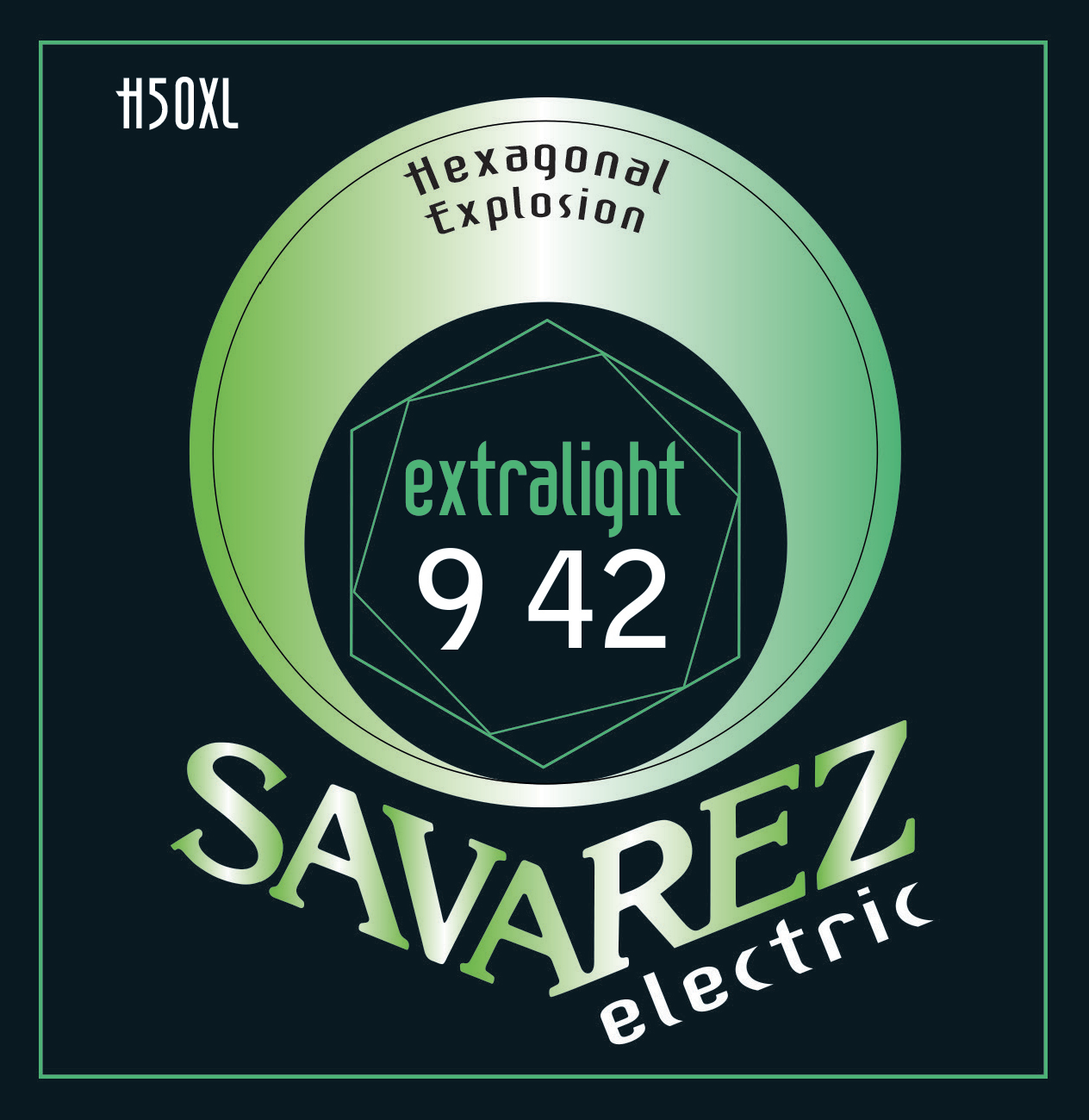 Savarez EXPLOSION 9-42 Nickel Wound Electric Guitar Strings - Unleash the Sound!