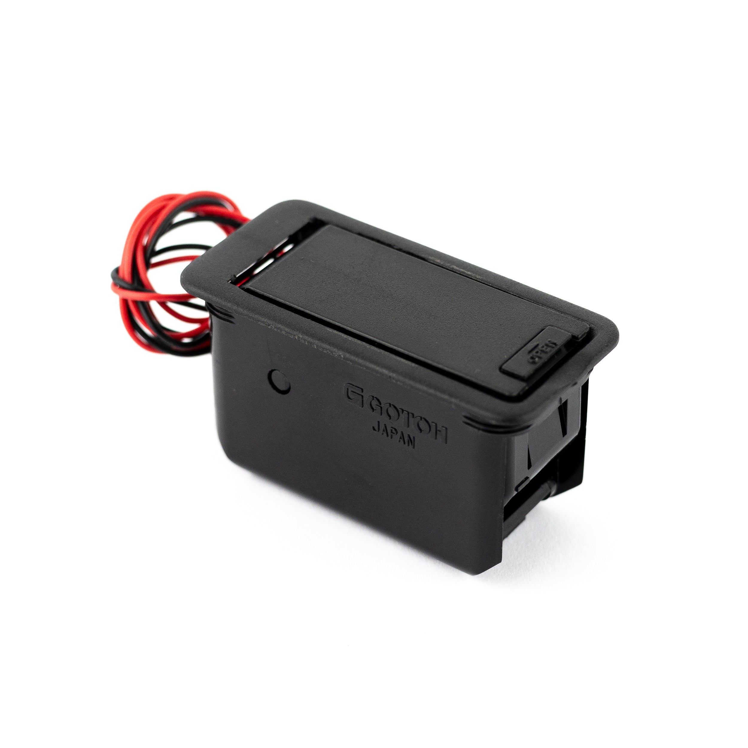 Allparts EP-2928-023: Unleash Your Device's Power with this Top-Mount 9-Volt Battery Compartment with Access Door!