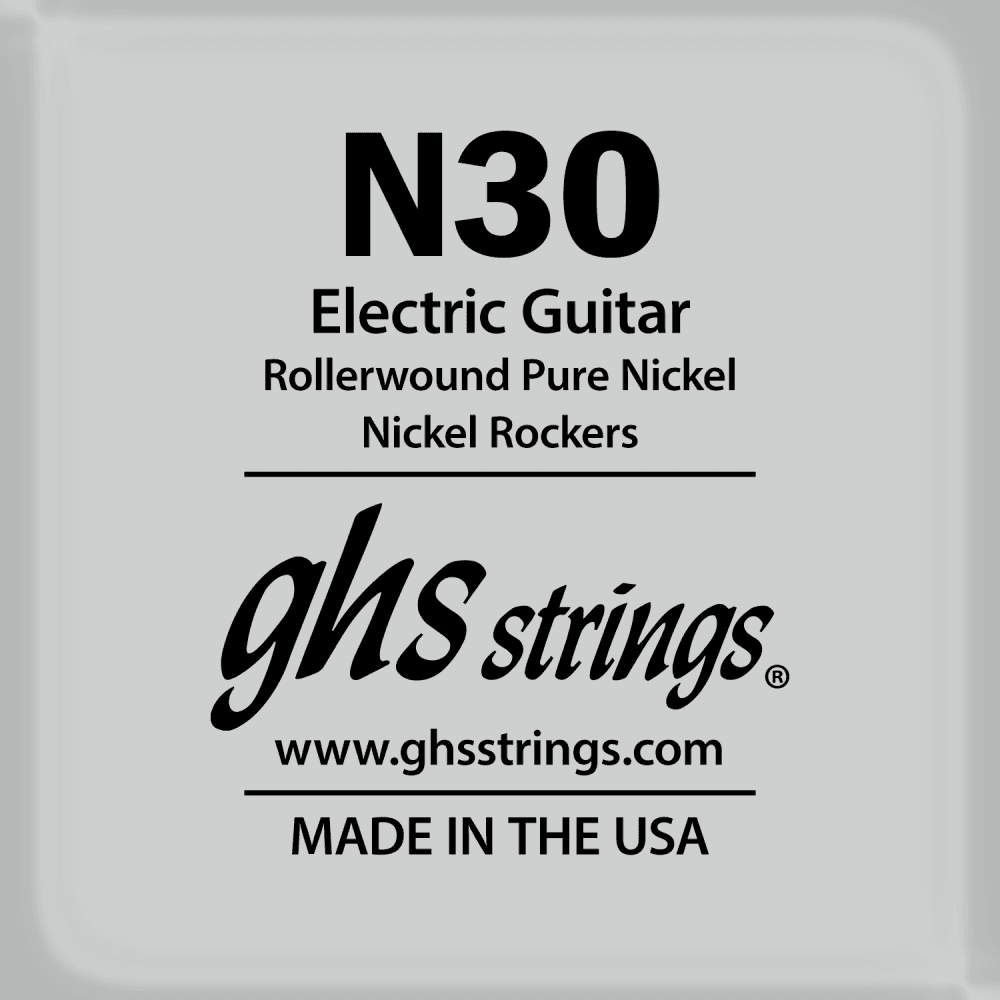 GHS Rollerwound Pure Nickel 30 (.030