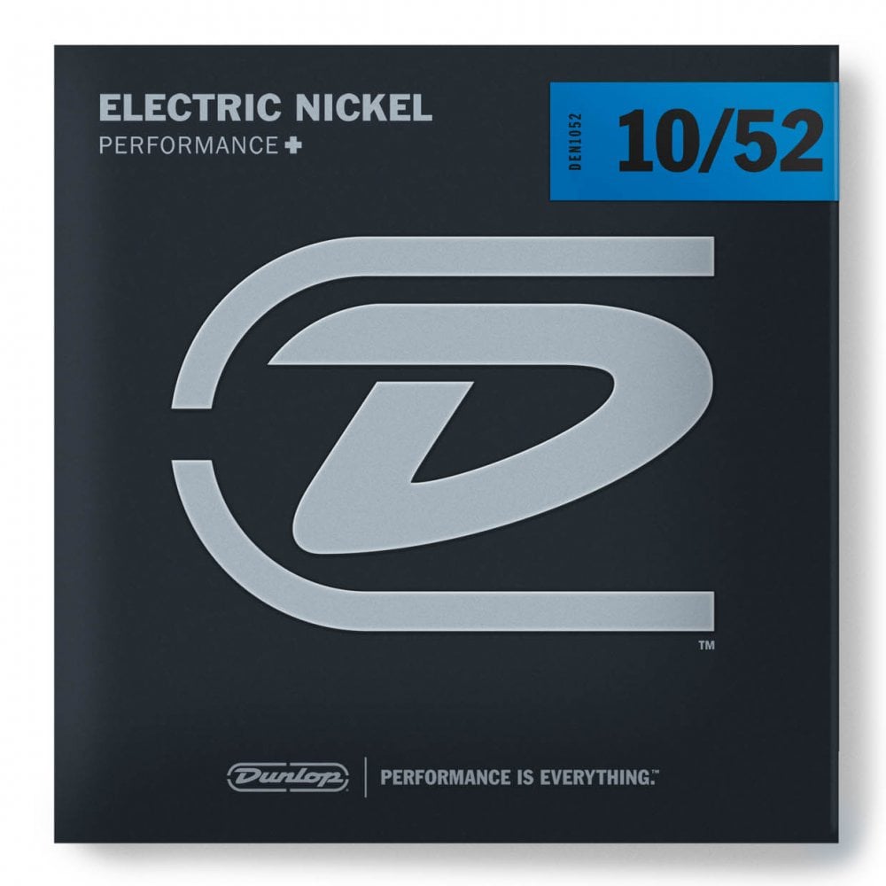 Jim Dunlop Performance+ 10 - 52 Electric Guitar Strings: The Ultimate Choice for Guitarists