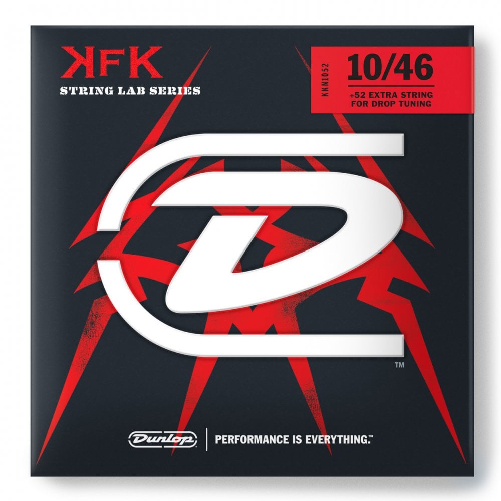 Jim Dunlop Performance+ Kerry King Electric Guitar Strings (10-46 +52 Gauge)