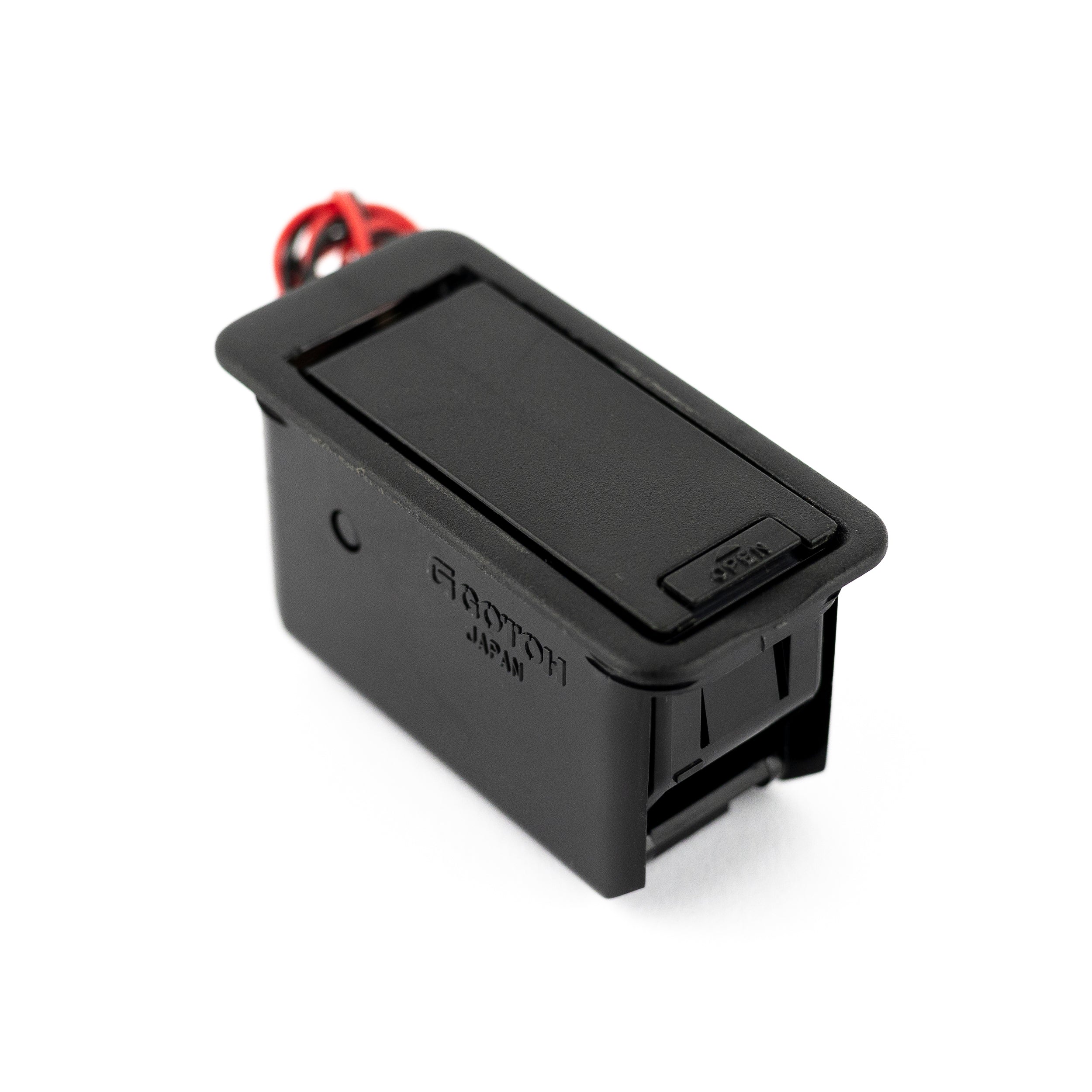 Allparts EP-2928-023: Unleash Your Device's Power with this Top-Mount 9-Volt Battery Compartment with Access Door!