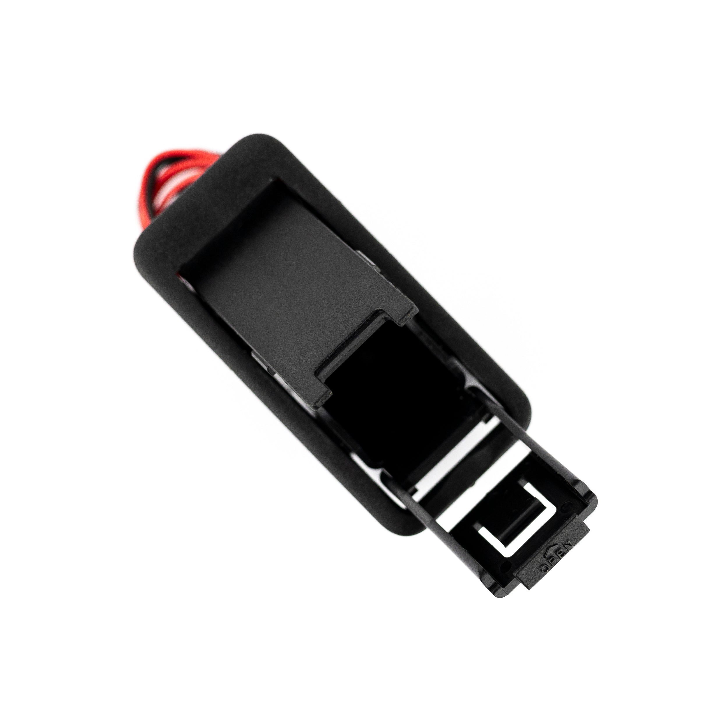 Allparts EP-2928-023: Unleash Your Device's Power with this Top-Mount 9-Volt Battery Compartment with Access Door!