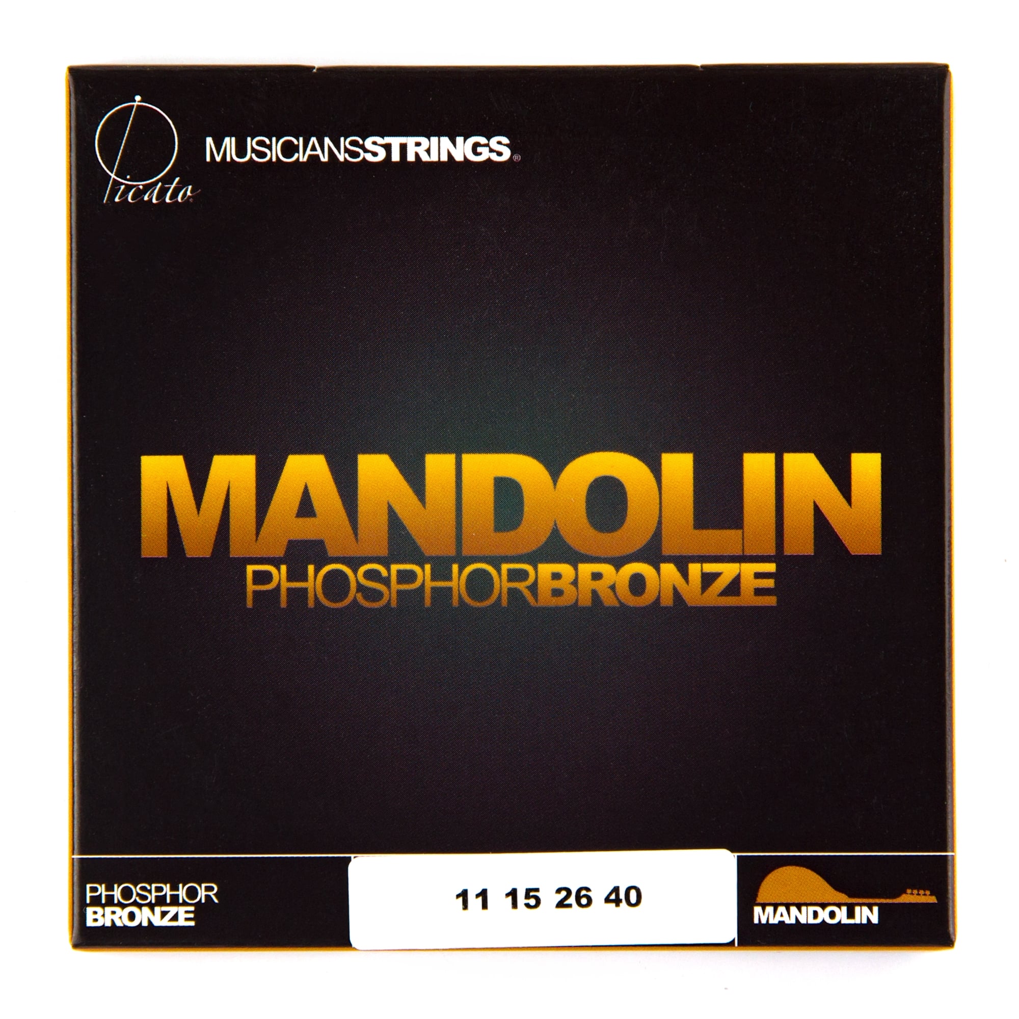 Picato Phosphor Bronze 11 - 40 Mandolin Strings with Ball End - Unleash Your Mandolin's Best Sound!