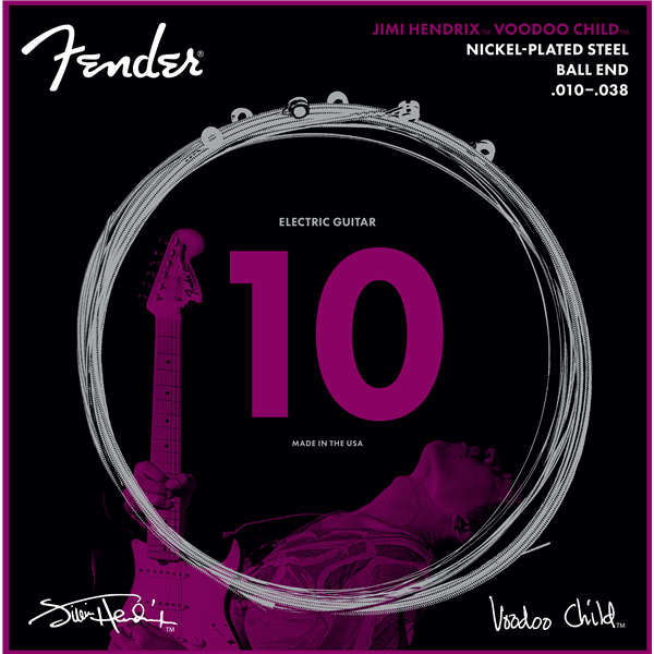 Fender Jimi Hendrix Voodoo Child Electric Guitar Strings - Unleash the Legendary Tone!