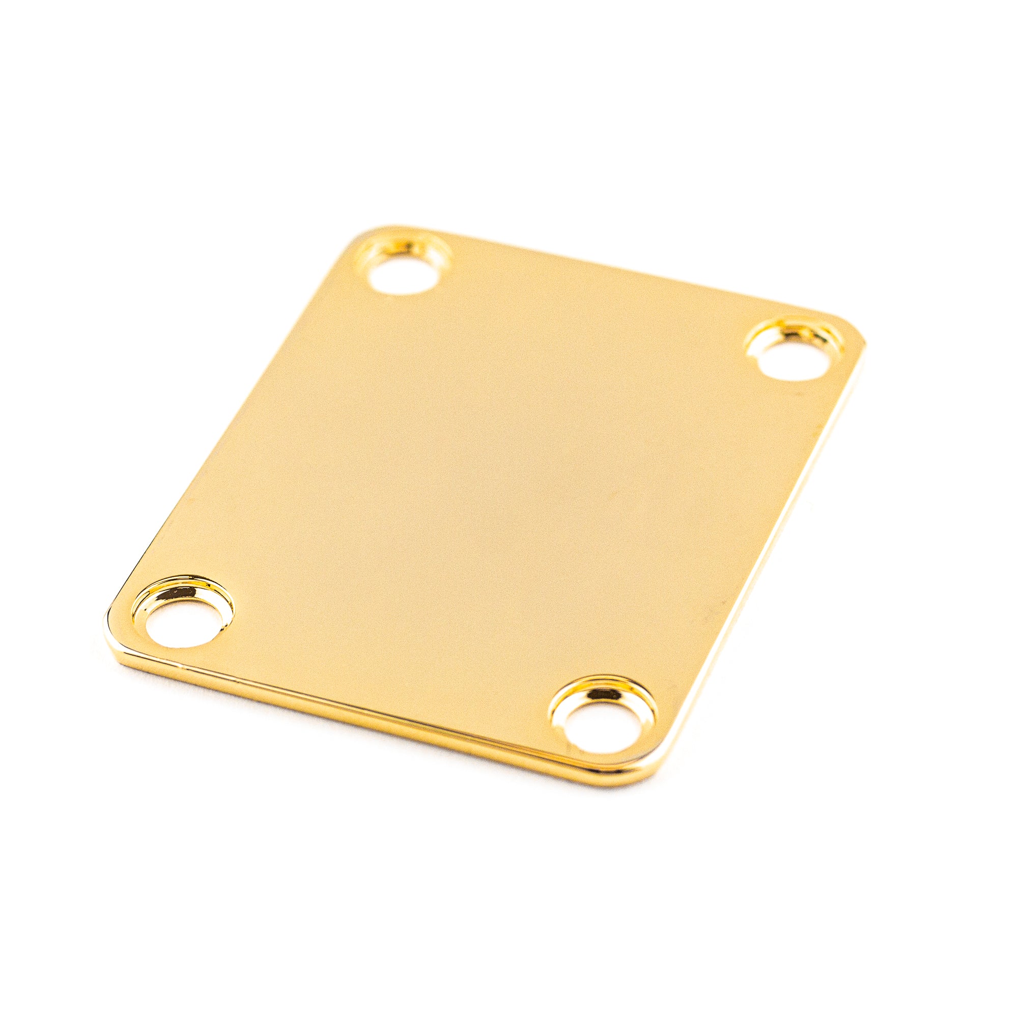 Fender's Stunning Vintage-Style Gold 4-Bolt Guitar Neck Plate - Get Yours Now!